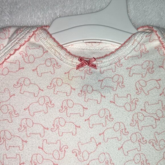 Brand New Carter's White and PInk One Piece 3 Months NWT - Picture 5 of 7